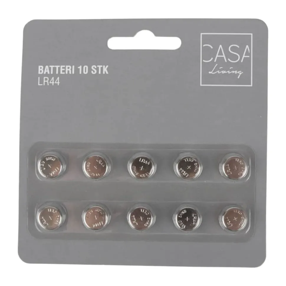 Batteri LR44 - 10 stk.