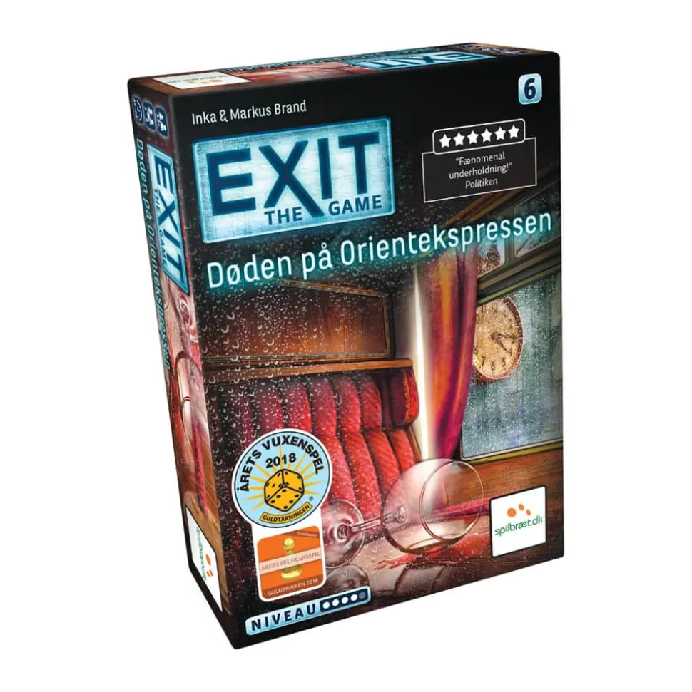 Brætspil - Exit 6: Døden På Orientekspressen