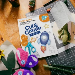 Cut & Learn Aktivitetsbog m. saks - 6 år