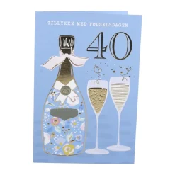 Kort - Tillykke 40 år