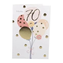 Kort - Tillykke 70 år