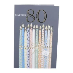 Kort - Tillykke 80 år