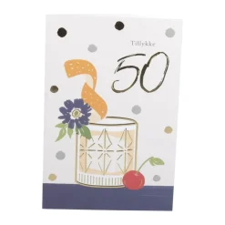 Kort - Tillykke 50 år