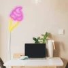 Neon LED Lampe - Isvaffel