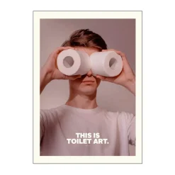 Plakat - Toilet