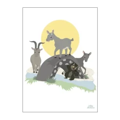Plakat - Tre bukke bruse