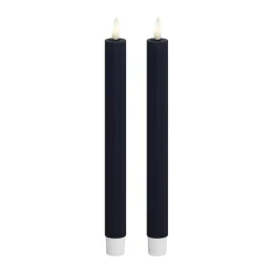 Real Flame LED Kronelys - 2 stk.