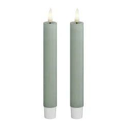 Real Flame LED Kronelys - 2 stk.