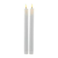 Sille Genopladelig LED Kronelys - 2 stk.