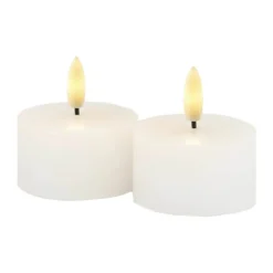 Sille LED Fyrfadslys - 2 stk.