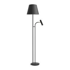 Slender Gulvlampe u. skærm