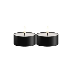 Udendørs LED Fyrfadslys - 2 stk.
