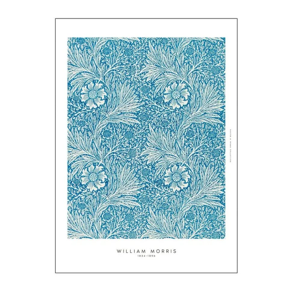 William Morris Plakat - Blues