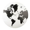 World Map vægur